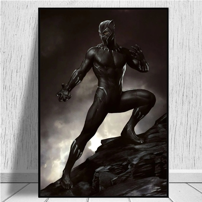 Toile Marvel Black Panther Solo 3