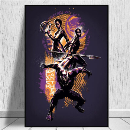 Toile Marvel Black Panther 1 12